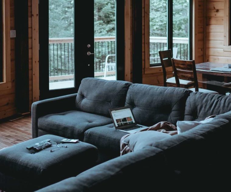 sofas de estilo rustico