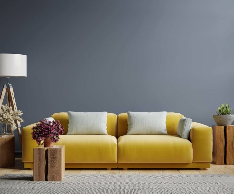 Beneficios de comprar un sofá amarillo